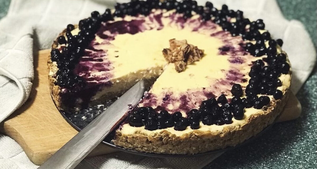 Bezlepkový nepečený cheesecake s minimem kalorií