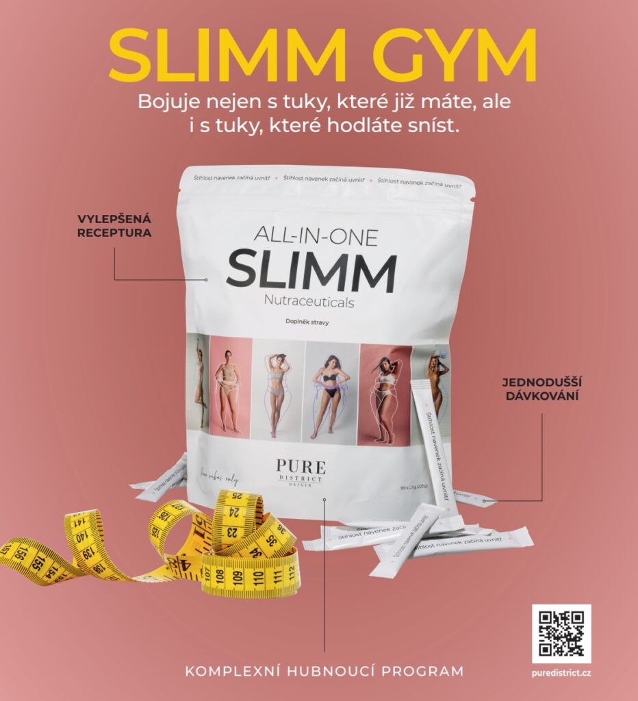 Přípravek na hubnutí a redukci tuků SLIMM sleva 25 % se SLIMM25