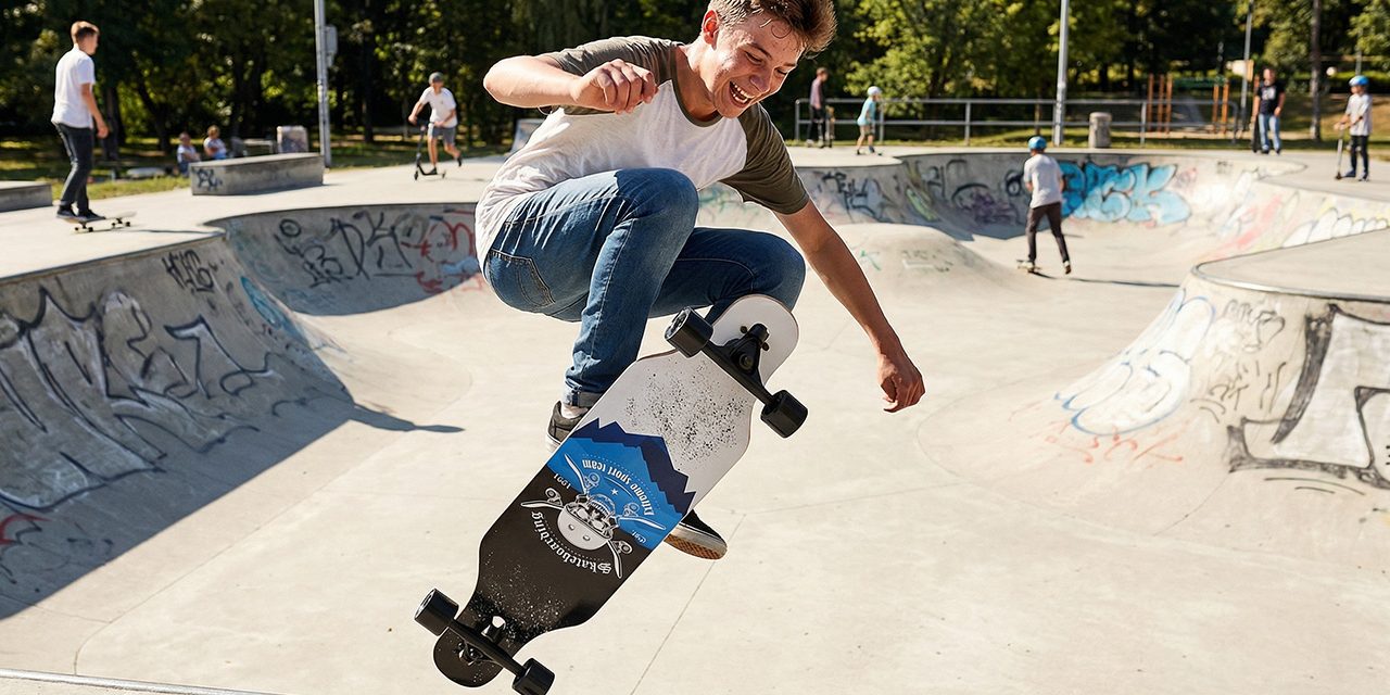 Pohyb venku má pro děti a teenagery největší hodnotu tehdy, když si mohou vybrat styl jízdy podle sebe
